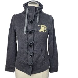 Bruzen Renu Gray Zipper & Button Down Jacket S
